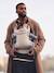 BABYBJORN Harmony Baby Carrier in mottled woven fabric beige 