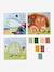 Set of Glitter Stickers multicoloured 