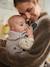 BABYBJORN Harmony Baby Carrier in mottled woven fabric beige 