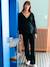 Knitted 2-Piece Set for Pregnancy & Nursing black 