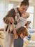 BABYBJORN Harmony Baby Carrier in mottled woven fabric beige 