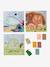 Set of Glitter Stickers multicoloured 