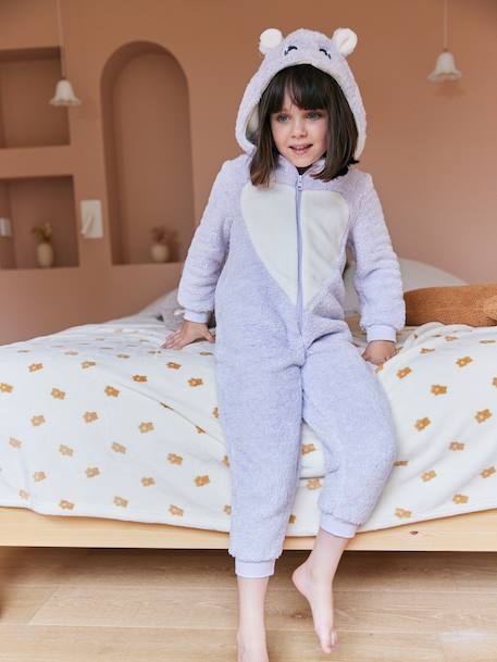 Kawaii Onesie for Girls lilac 