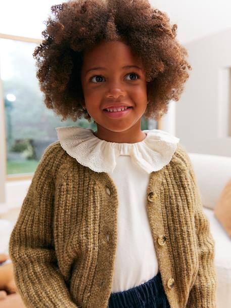 Knitted Cardigan olive 