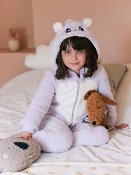 Kawaii Onesie for Girls lilac 