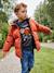 Fleece-Lined Lightweight Jacket, with Mittens or Gloves amber+fir green 