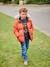 Fleece-Lined Lightweight Jacket, with Mittens or Gloves amber+fir green 