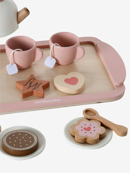 Tea Set in FSC® Wood rose 