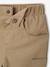 Lined Corduroy Combat Trousers for Babies anthracite+khaki 