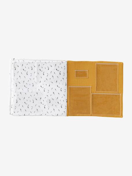 Large customisable photo book yellow 