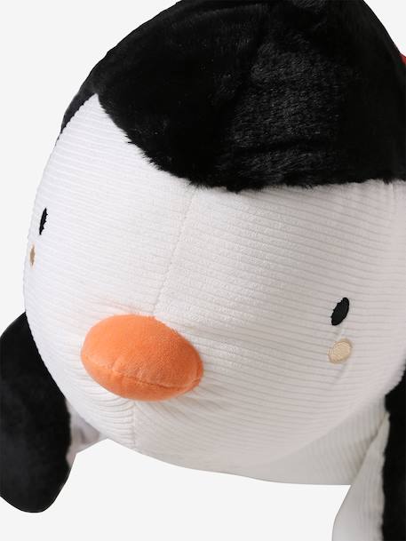 Large Cuddly Penguin with Activities, North Pole white 