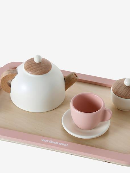 Tea Set in FSC® Wood rose 