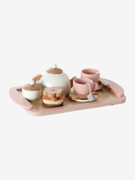 Tea Set in FSC® Wood rose 