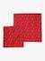 Set of 2 Furoshikis red 