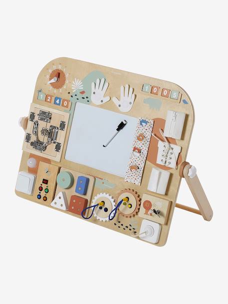 FSC® wooden multi-activity learning board wood 