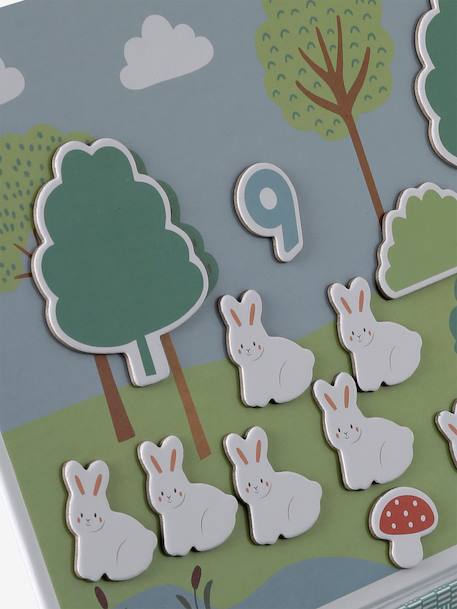Magnetic Number Game, GREEN FOREST green 