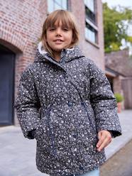 Girls-Romantic Hooded Parka for Girls