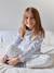Rabbit Velour Pyjamas for Girls sky blue 