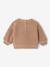 Sherpa sweatshirt for babies green+pecan nut 