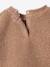 Sherpa sweatshirt for babies green+pecan nut 