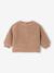 Sherpa sweatshirt for babies green+pecan nut 