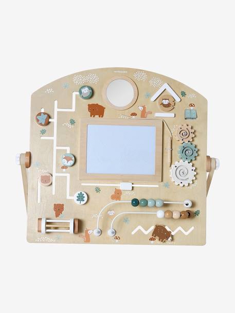 Activity board with GREEN FOREST magic blackboard in FSC® wood wood 