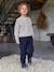 Fleece Joggers for Boys navy blue 