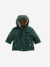 3-in-1 Parka with Removable Sherpa Jacket fir green 