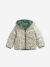 Reversible Lightweight Jacket for Girls emerald green+sage green 