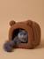 Sherpa cat bed FAMILY camel 