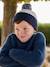 Colourblock Beanie + Snood + Gloves Set for Boys night blue 