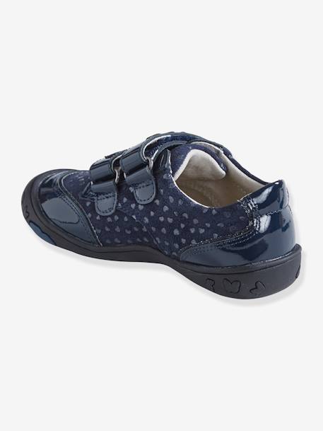 Leather Derby Shoes, for Girls, Designed for Autonomy Dark Blue 