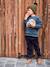Corduroy Trousers, Easy to Slip On, for Boys beige+navy blue+slate blue 