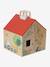 Wooden farm with FSC® wooden accessories red 