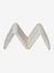 Reversible and foldable floor mattress with balls beige+green 