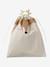 Reindeer Christmas Sack golden beige 