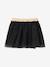 T-Shirt & Glittery Skirt Set for Baby Girls black 