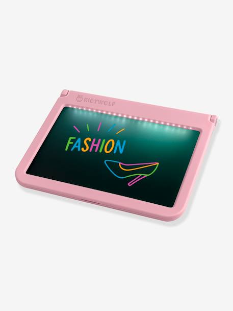 KIDYDRAW-PRO - Portable Light-Up Tablet - KIDYWOLF khaki+rose 