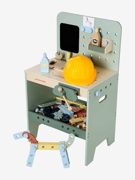 DIY Workbench with FSC® Wood Accessories green 