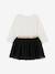 T-Shirt & Glittery Skirt Set for Baby Girls black 