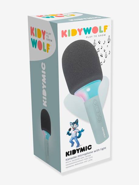 Karaoke Microphone Kidymic - KIDYWOLF blue+green+rose 