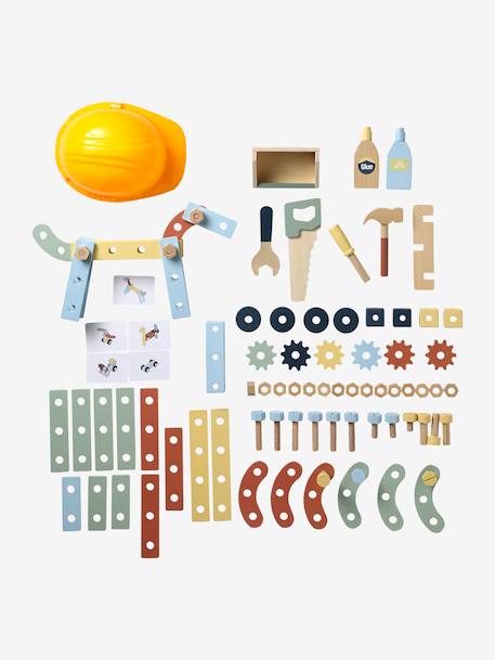 DIY Workbench with FSC® Wood Accessories green 