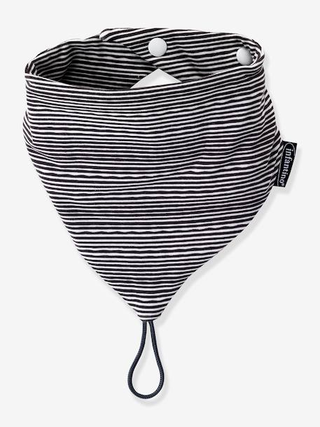 Pack of 2 Bandana Bibs + Dummy Clip - INFANTINO terracotta 