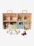 Wooden farm with FSC® wooden accessories red 