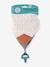 Pack of 2 Bandana Bibs + Dummy Clip - INFANTINO terracotta 