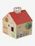 Wooden farm with FSC® wooden accessories red 