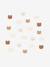Pack of 20 bear and cloud stickers beige 