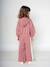 Hooded Sweatshirt + Wide-Leg Joggers Sportswear Set old rose 