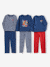 Pack of 3 Bike Pyjamas for Boys ocean blue 