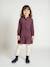 Polka Dot Dress in Cotton Gauze for Girls fir green+pecan nut+plum+sage green 